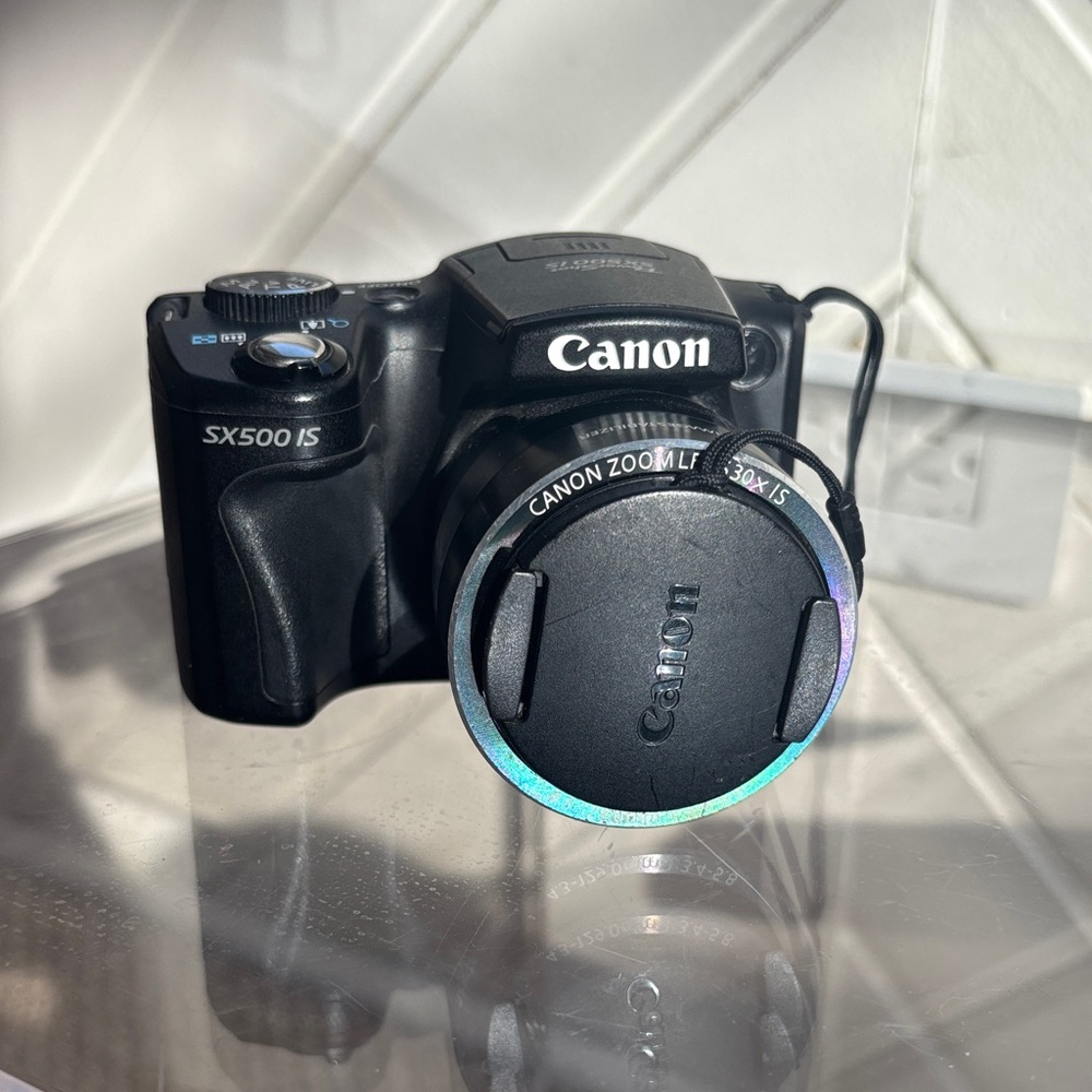 Canon Black SX500 IS Digital Camera